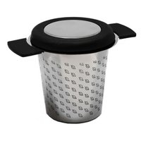 Luxury stainless steel tea strainer with lid