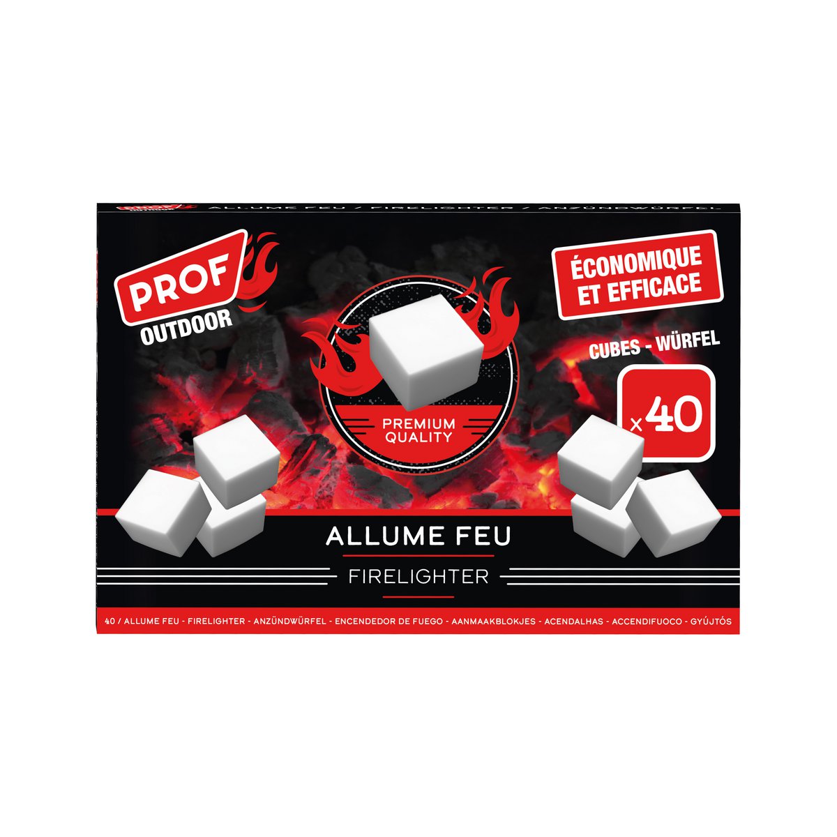 AANMAAKBLOKJES WIT X 40- PROF