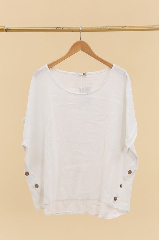 Blusa in lino RIF. 4649