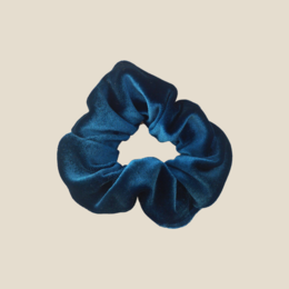 Scrunchie Leila benzinblå
