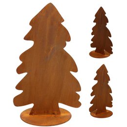 Christmas tree in patina | Christmas decoration Christmas tree small