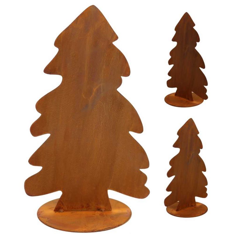 Christmas tree in patina | Christmas decoration Christmas tree small
