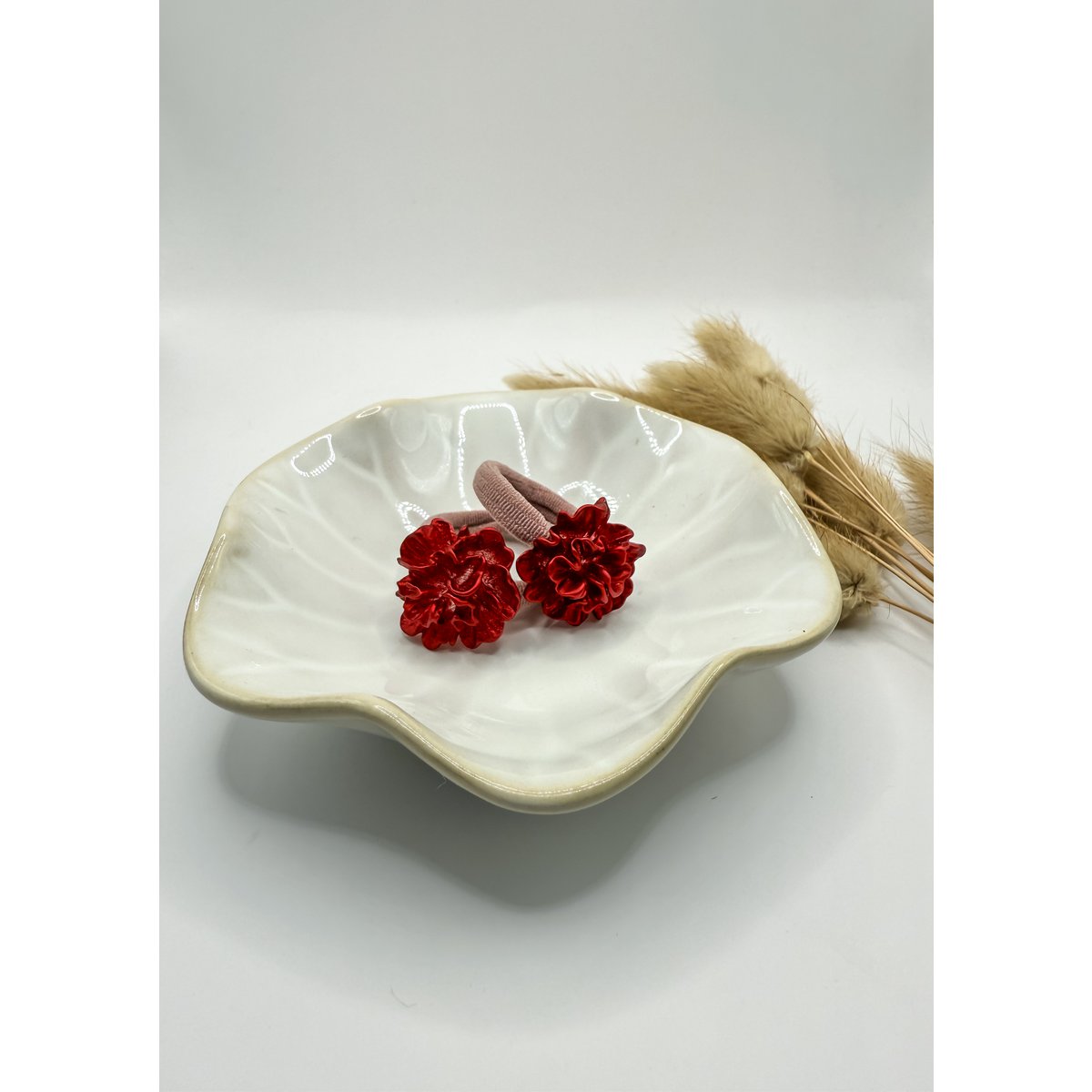 Set von Haarelastiekjes Weihnachten - 4