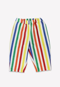 Bio-Baumwoll Kinder Hose mit bunten Streifen