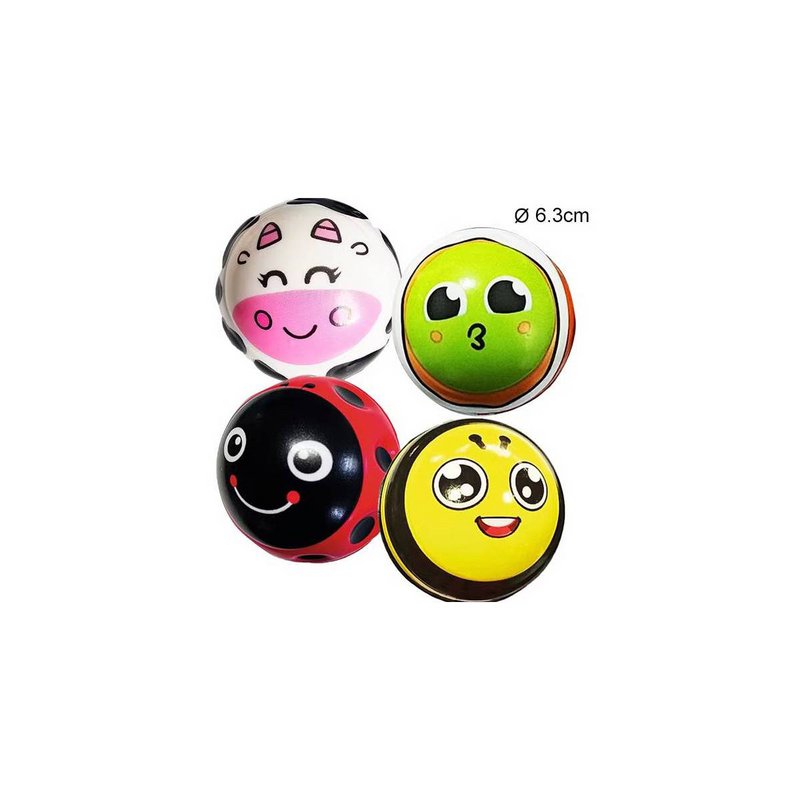 ANTISTRESSBAL "DIEREN" Ø 6,3 cm
