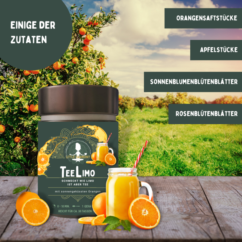 TeeLimo - Maglietta in der Teedose