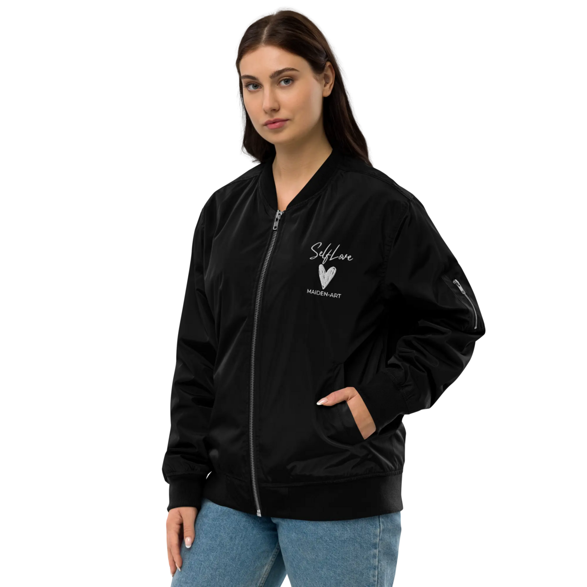 Premium bomber jacket Self Love Premium recycled bomber jacket