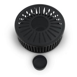 Creano Warmer Strepen RVS Zwart