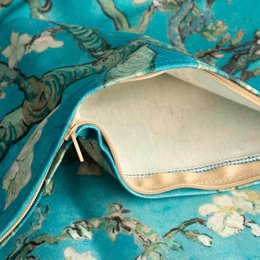 Turquoise migdałowa pokrywka poduszki