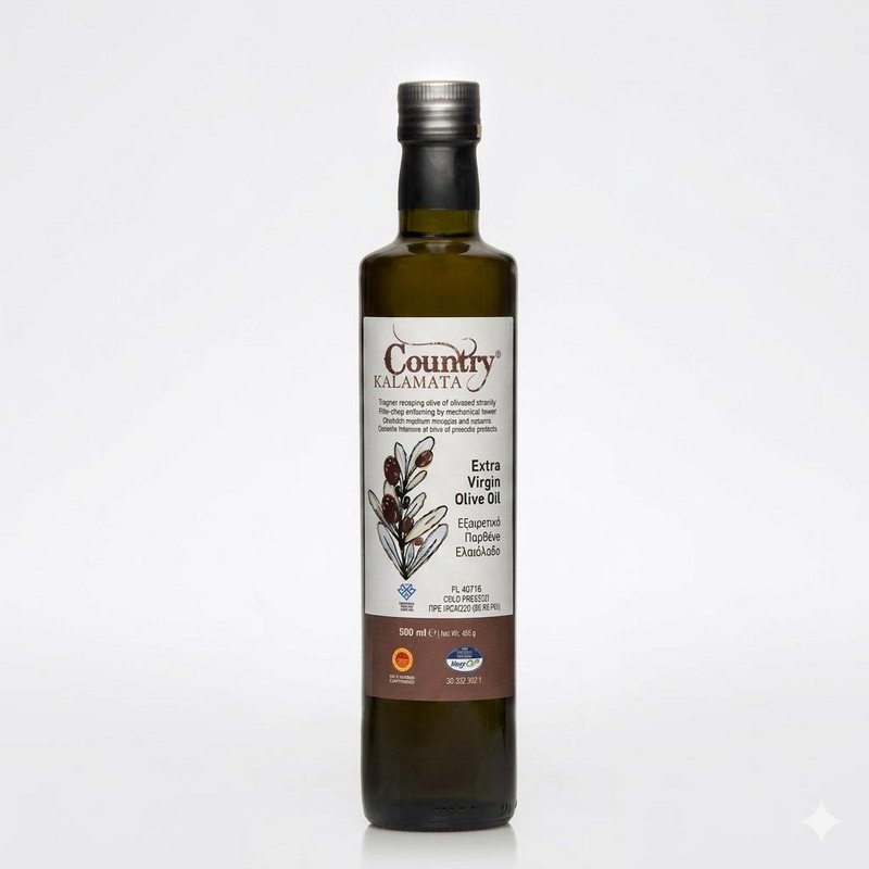 HUILE D'OLIVE EXTRA VIERGE DE PAYS KALAMATA 250ml DORICA - AOP KALAMATA