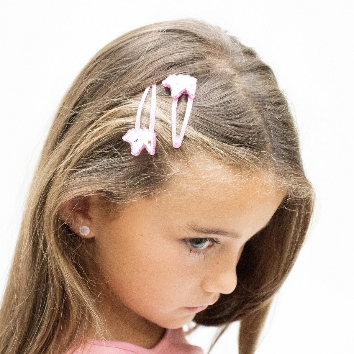 Duo Barrettes Premium Enfant - Sparkle Licornes Etincelantes