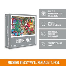 Christmas 3D Jigsaw Puzzle (1000 pieces)