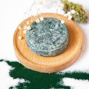 Shampoo Bar voor alle haartypes met Spirulina