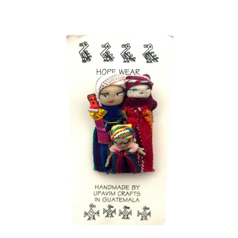 Guatemala Family Brooch
