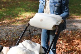 manguito de terciopelo impermeable (calentador de manos) - peluche, accesorios de cochecito de invierno