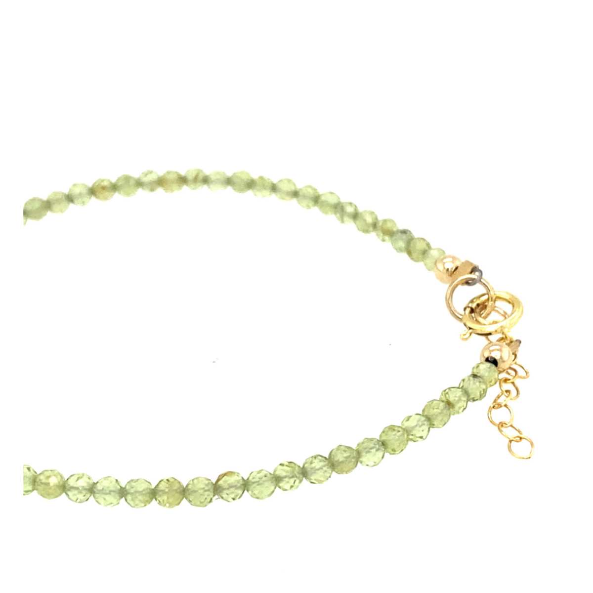 Petite Peridot - Armband mit Geburtsstein - Monat August