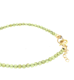 Petite Peridot - Armband mit Geburtsstein - Monat August