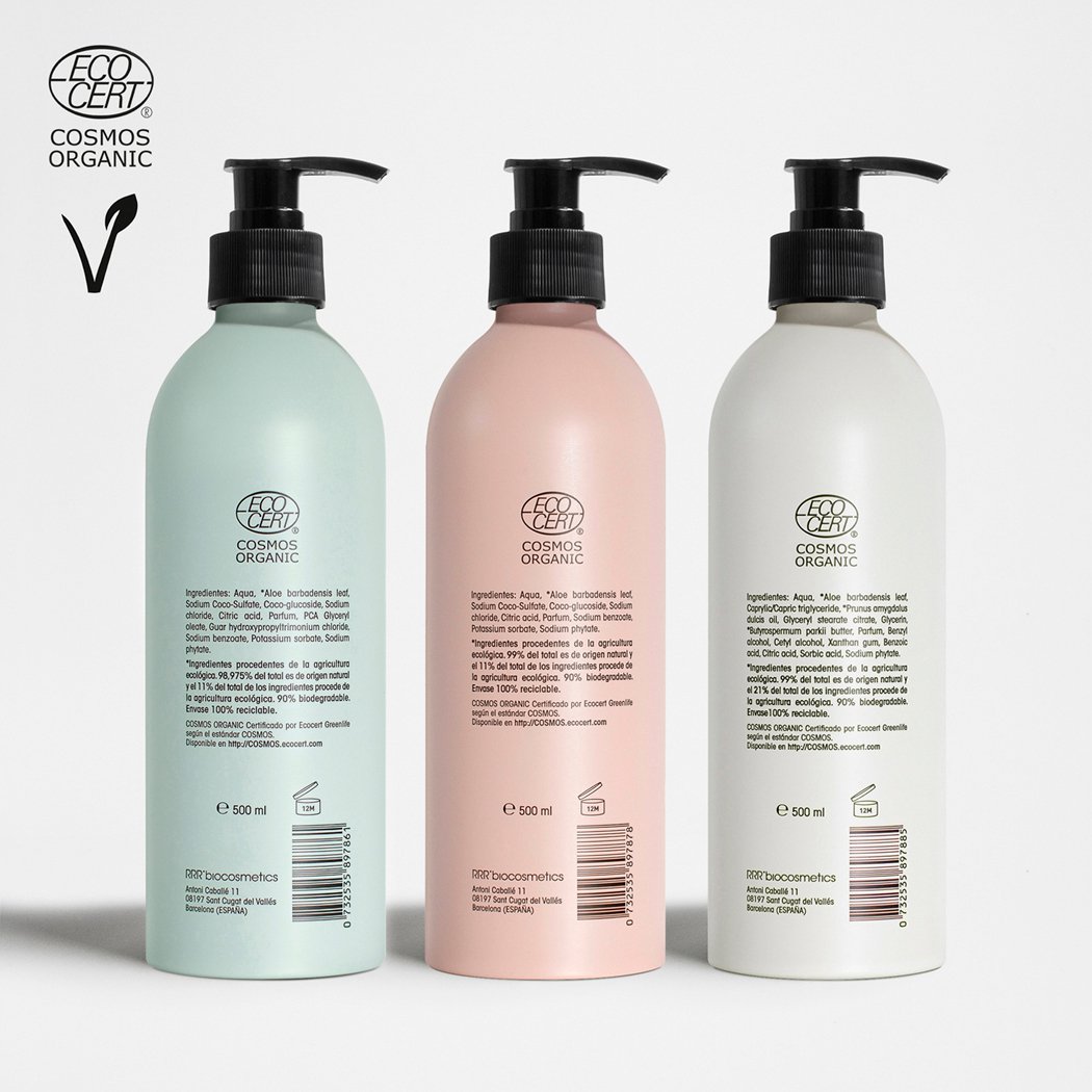 PLANET LOVERS. Champú acondicionador + gel de baño ecológico 500 ml