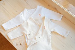 Newborn Bodysuit - Lange ærmer - Økologisk bomuld GOTS