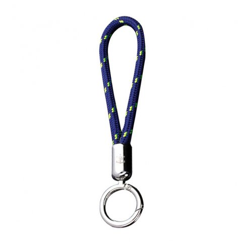 Lanyard Skipper (Ã˜ 6MM) S, cuerda NAVY SIGNAL YELLOW