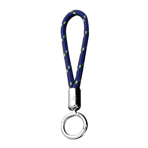 Lanyard Skipper (Ã˜ 6MM) S, cuerda NAVY SIGNAL YELLOW