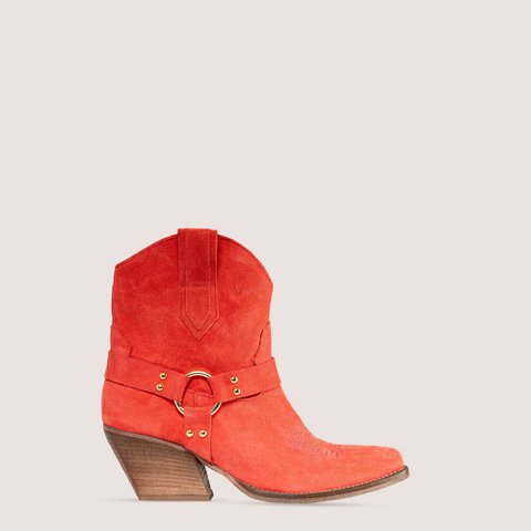 Leila Twin Goji Texan Ankle Boots