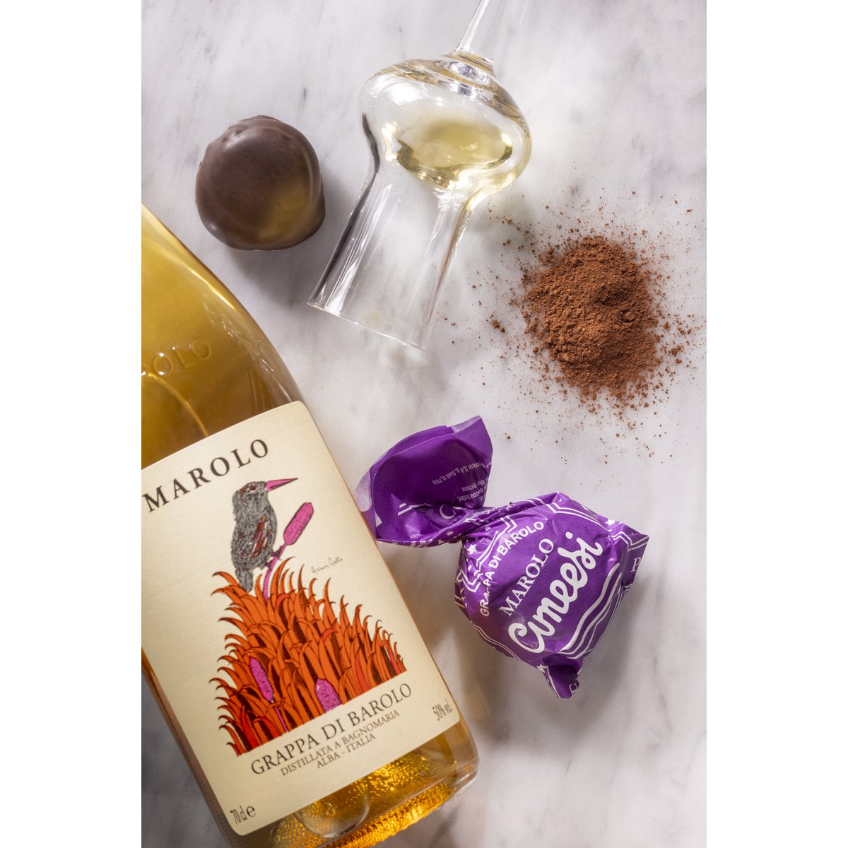 "Cuneesi" with Grappa Barolo - 1000 g Bulk bag