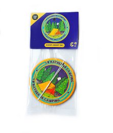 Rather Be Camping Car Air Freshener 