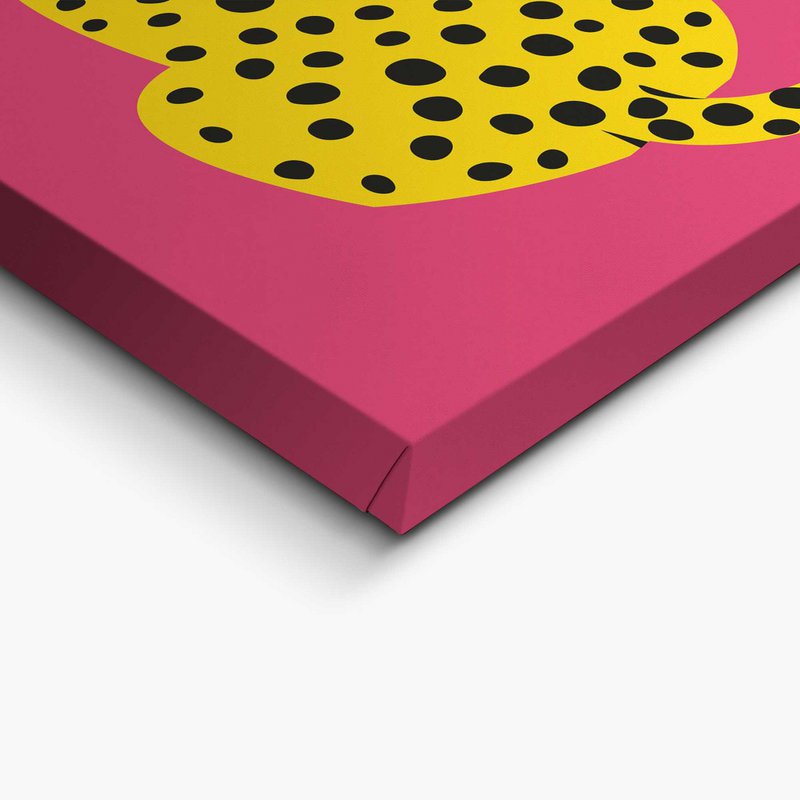 Schilderijen set  Roze Safari 30x20