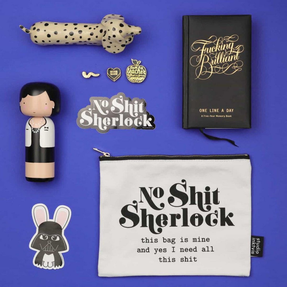 Etui No shit Sherlock