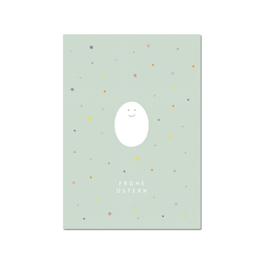 Greeting card "Osterei"