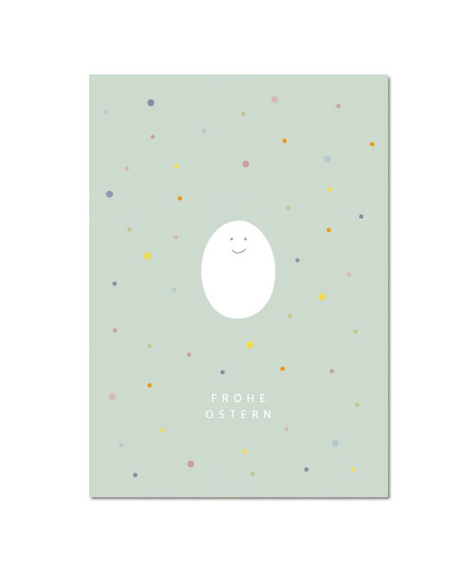 Biglietto di auguri "Osterei"