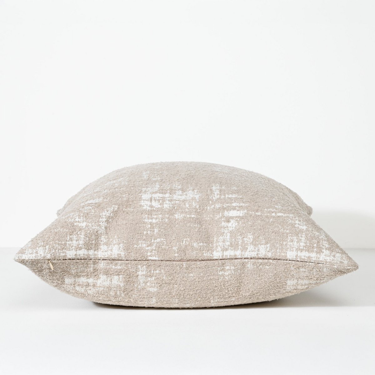Stormy Oat - Fabric Cushion - 55 X 55