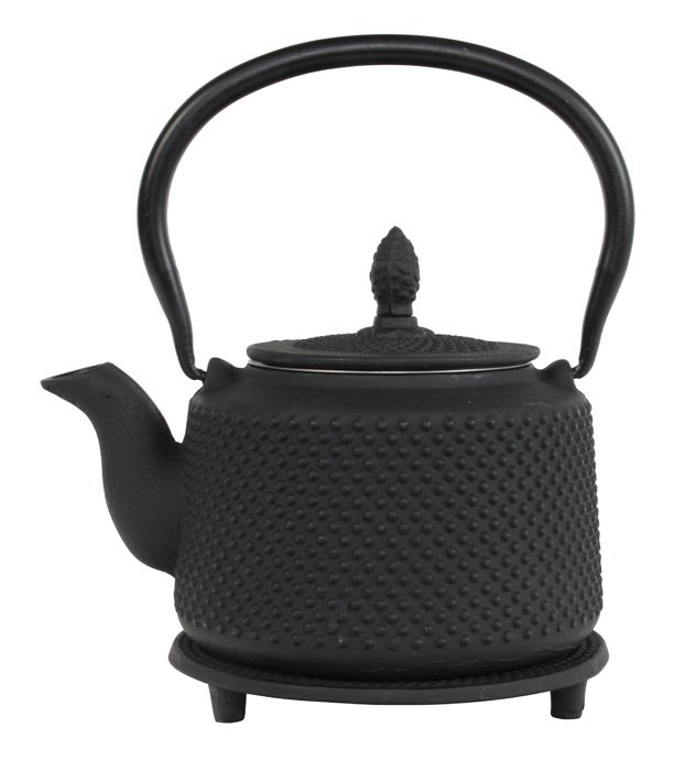 Teaclassix Arare theepot 0,85 ltr, zwart