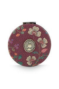 Pocket Mirror Flora Bangelore Mini Dark Pink 7x1x7cm