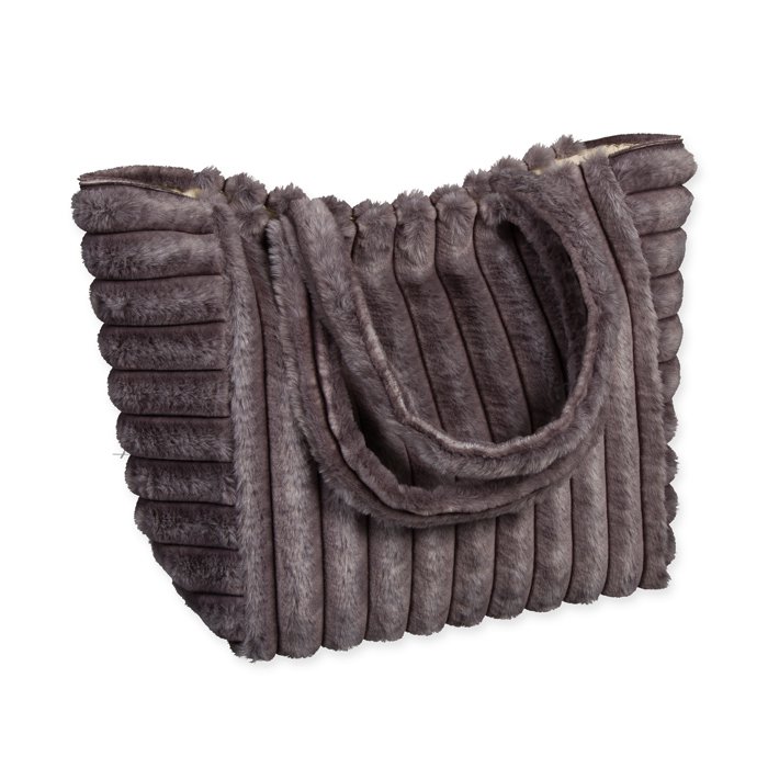 Faux fur bag approx. 52 x 33 cm