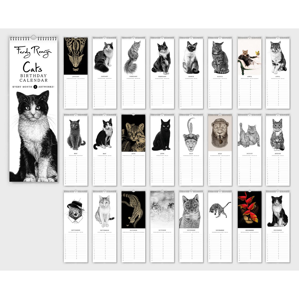 Katten verjaardagskalender