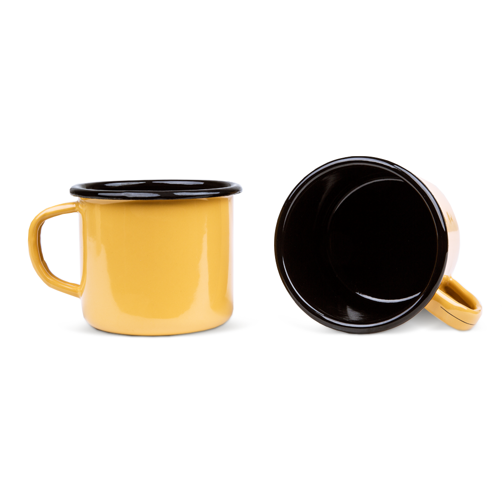 Tazza da caffè smaltata da 0,35l | Pianura B.