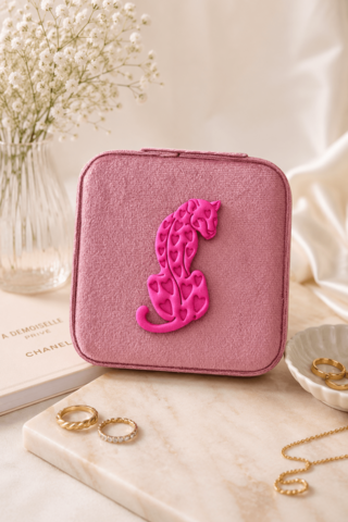 Wilde Liebe rosa Reisebereich Juwelen