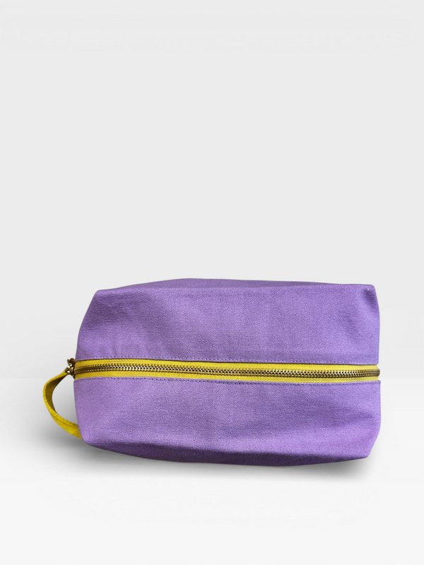 LEY! Pouch - LILAC-YELLOW
