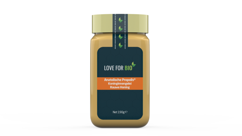 Love For Bio | Anatolian Propolis – Royal Jelly – Raw Honey mix