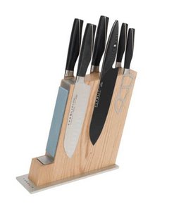 Knife Block Plus Silver