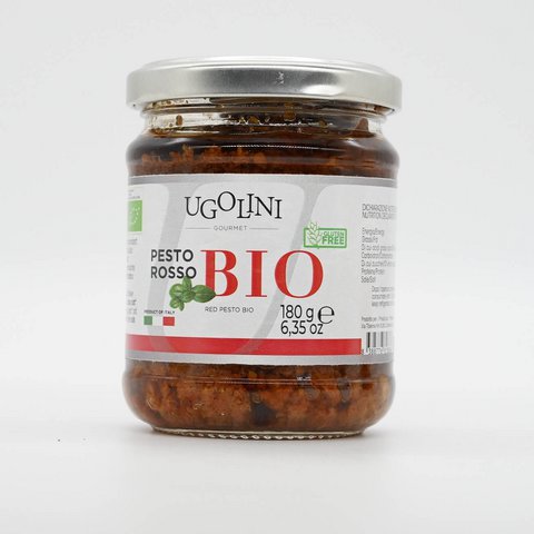 Glutenfreies Bio-Rotpesto 180 gr