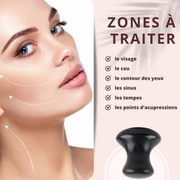 Champi Gua Sha en Piedra Natural | 3 modelos para elegir