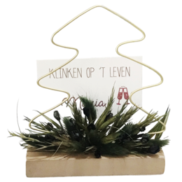 Flowerhoop Christmas tree 12cm