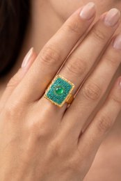 Bague en acier inoxydable ajustable