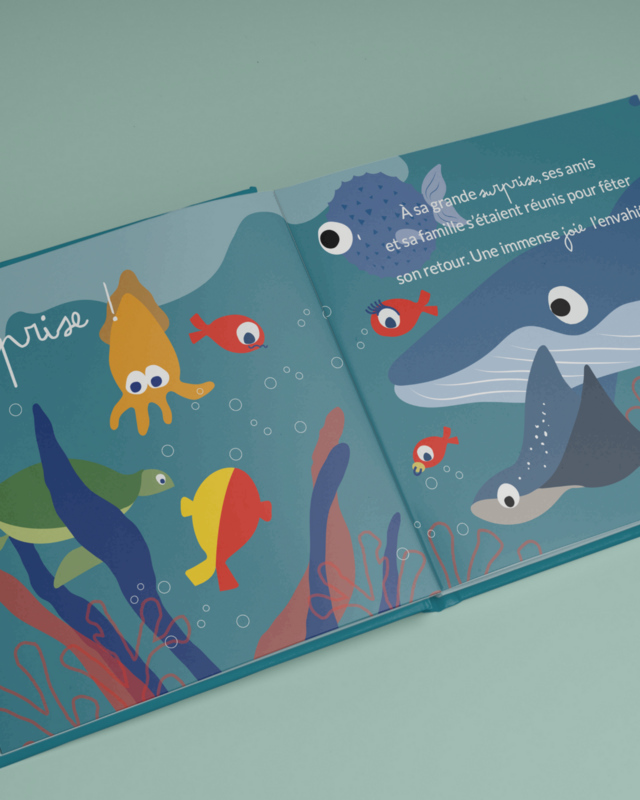 Children's book Maurice and the ocean of feelings