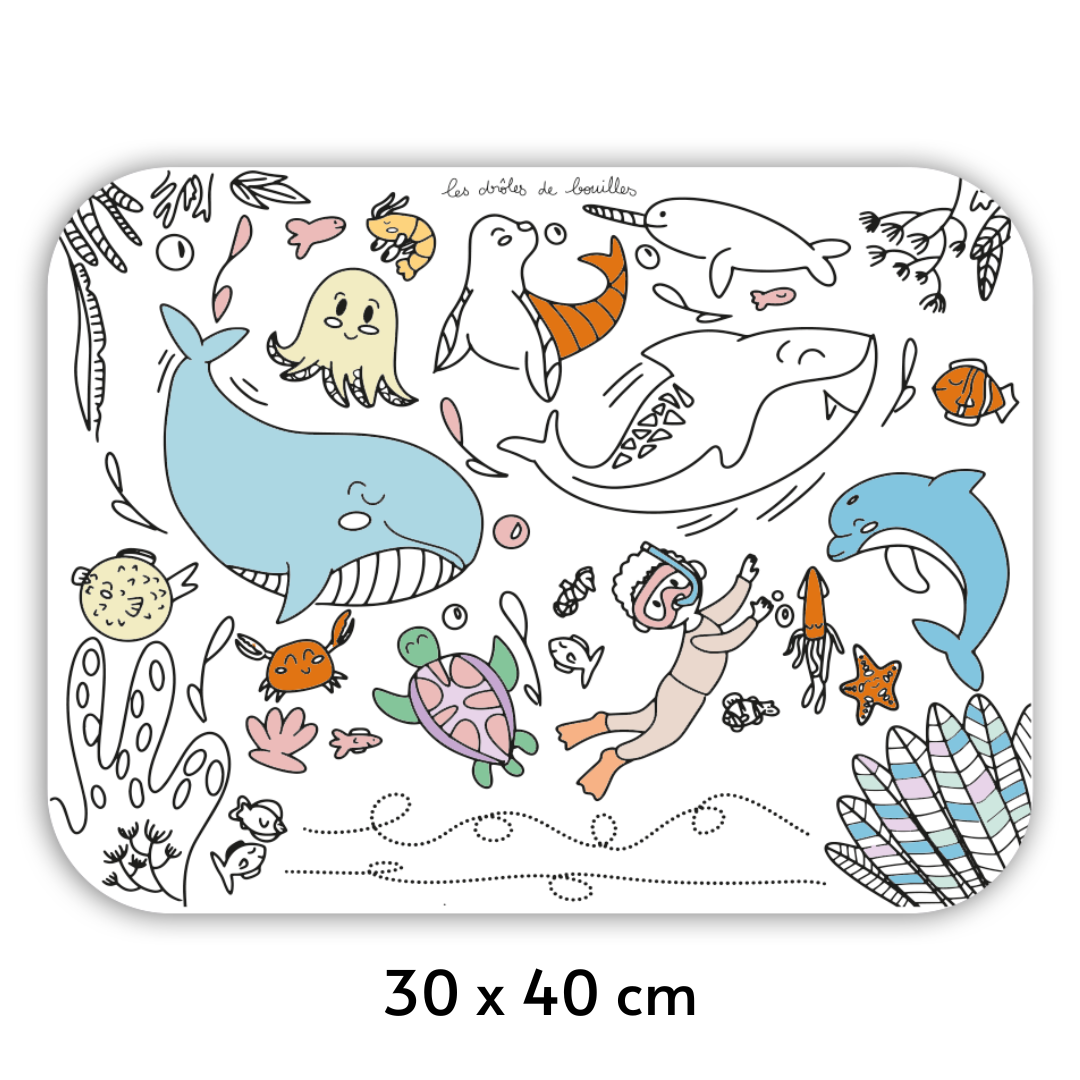 Podkładka w kolorze oceanu