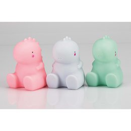 LED-LAMP MET BATTERIJ - MOD. DINOSAURIO - ROZE