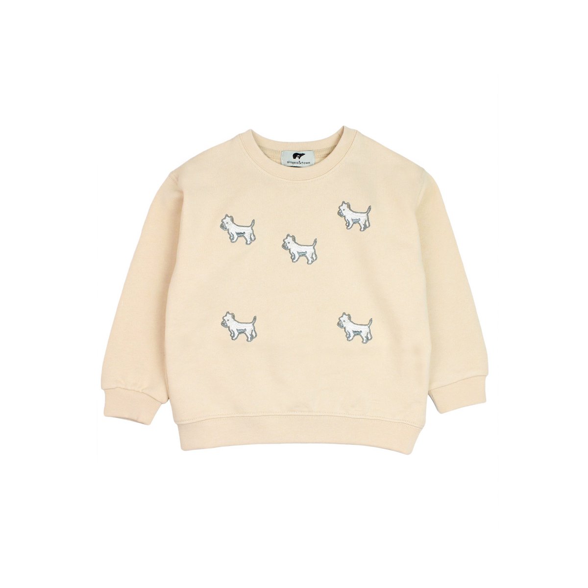 Tuta da bambino Terrier bianco